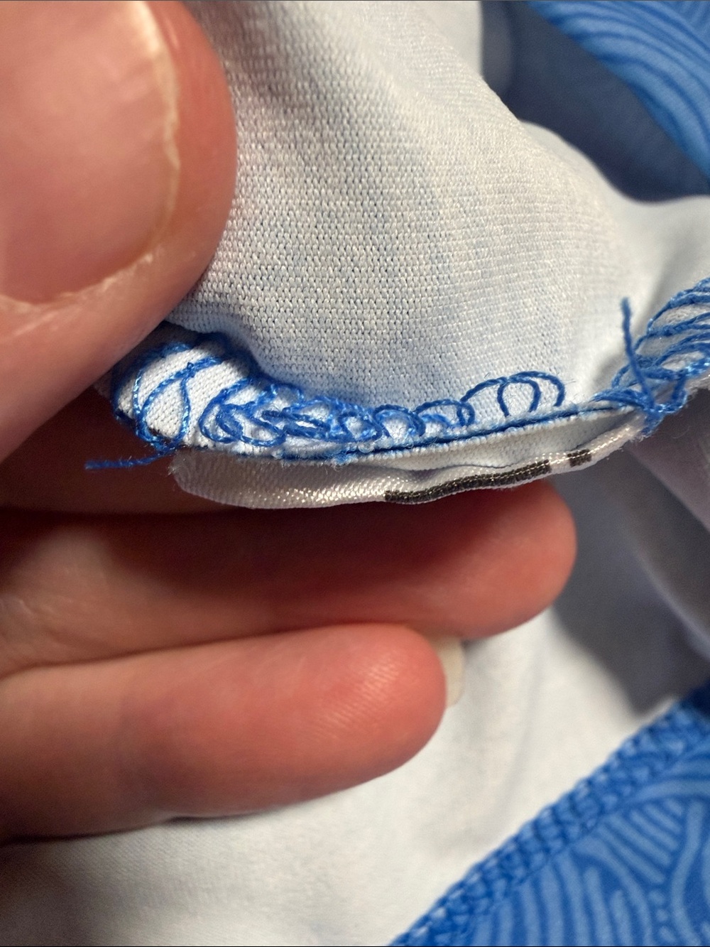 Columbia PFG Freezer III Blue Swirl Athletic Dress Size Small UPF 50 Outdoor - Picture 7 of 7